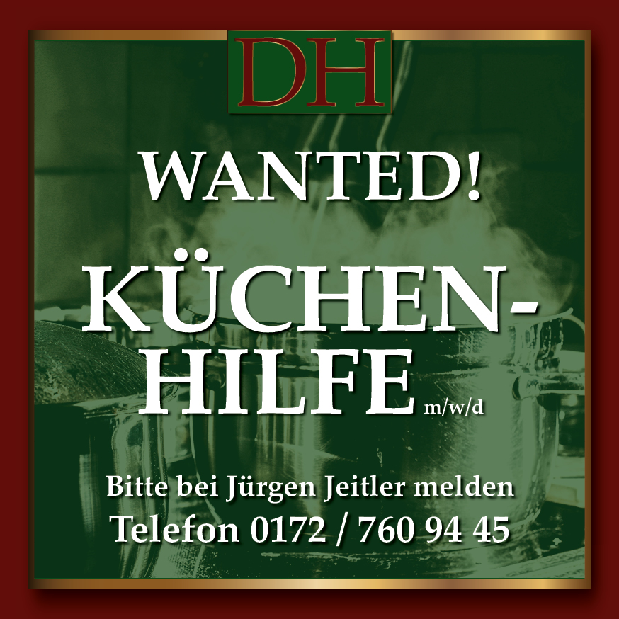 Küchenhilfe gesucht